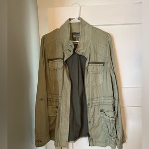 Anthropologie green jacket, women’s small, excellent condition